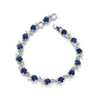 Women's Round-shaped Zircon-inlaid Bracelet
