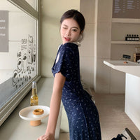Vneck Summer Floral Dress For Women