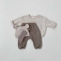 Harem Pants Solid Color Cotton Children's Pants