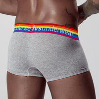 Fashion Rainbow Belt Men's Boxers