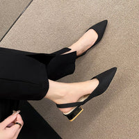 Women's Fashion Personality Solid Color Sandals