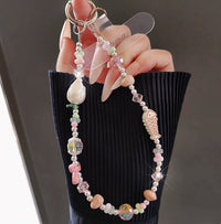 Beaded DIY Bag Charm Versatile Wrist-style Phone Accessory Lanyard