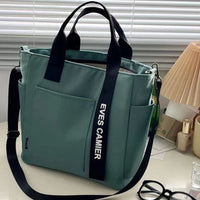 Simple All-match Waterproof Stylish Tote Canvas Handbag