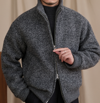 Winter Thickened Goose Down Stand-Up Collar Short Warm Coat