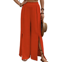 Summer Commuter Casual High-Waist Wide-Leg Pants For Women