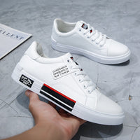 Men's Fashion Trend Low-top Leather Surface Casual Shoes