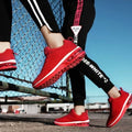 Men's Shoes Sports Casual Flying Woven Breathable Lightweight