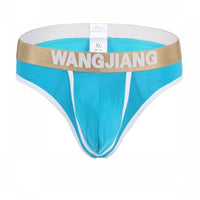 Men's Split Underwear T-shaped Transparent Half Buttocks