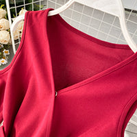 Neck strapless sexy bandage jumpsuit