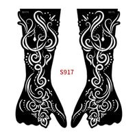 Creative All-match Hollow Template Tattoo Sticker