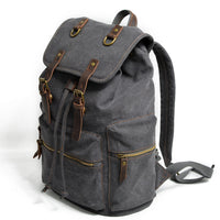 Casual Backpack Canvas Men's Bag
