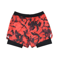 Casual Mesh Solid Color Men's Loose Shorts