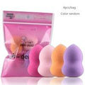 4 Pcs/Bag Wet And Dry Dual Cosmetic Puff