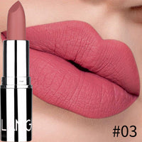 Silver matte lipstick
