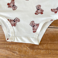 Children's New Bear One Piece Swimsuit