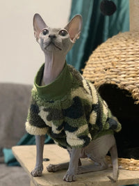 Sphynx Hairless Cat Clothes Extra Thick