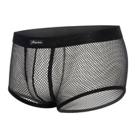 Men's Underwear Mesh Breathable Boxers Transparent