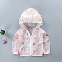 Children's Sun Protection Clothing Outdoor Breathable Lightweight Coat