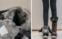 Women's High-top Flat Snow Boots