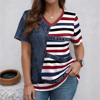 Summer Fashion New Large-Size Tops