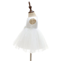 Simple All-match And Cute Girls' Baby Wedding Dress