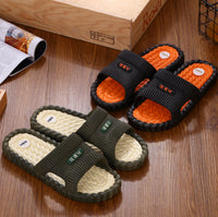 Non-slip massage PVC plastic slippers