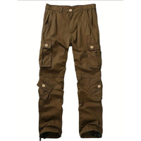 Men's Overalls With Multiple Pockets Loose And Wear-resistant Casual