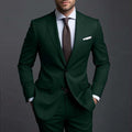 Cross-border Foreign Trade Men's Casual Suit Men's Ball Banquet Marriage Formal Business Suit Two-piece Suit
