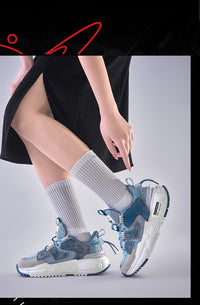 Couple Shoes Versatile Mesh Casual Reflective Men's Shoes