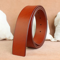 Vegetable tanned headless buckle body
