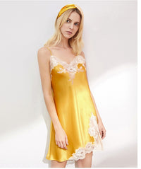 Summer thin suspender nightdress