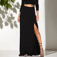 Women's Elegant Casual Side High Slit Long Dress