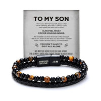 Stainless Steel Multi-layer Bracelet With A Card