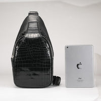 Outdoor Trave Men's Leather Single Shoulder Bag