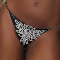 Demon Eye Rhinestone Body Chain Set