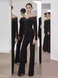 Socialite-style Elegant High-end Gown Set
