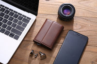 Men's New Hot Sell Fashion Retro Tri-fold Wallet