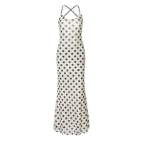 Women's Retro Polka-Dot Sexy Slip Dress
