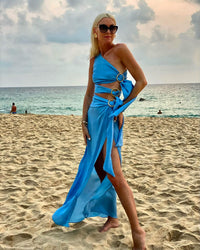 Womens Fashionable And Sexy Strapless Sleeveless Dress