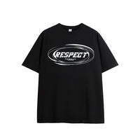 Fashion Men's Cotton Letter Printed T-shirt Top