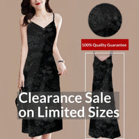 Women's Silk Sleeveless Base Skirt For Outerwear And Layering
