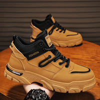 Men's Outdoor High-top Sports Boots That Are Non-slip