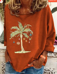 Women's Loose-fitting Thin Long Sleeve T-shirt