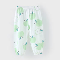 Baby Anti Mosquito Pants Summer Thin Cotton Ankle-tied Puff