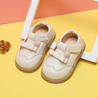Autumn New Korean Style Bow Children's Princess Shoes