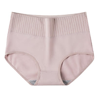 Women's Japanese-style Purified Cotton Belly Contracting Mid-high Waist Plus Size Briefs
