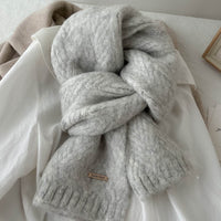 Wool Blended Korean Style Fashionable Student High-grade Knitted