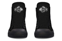 Printed Couple High-top Canvas Shoes