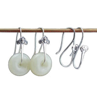 All-match Empty Tuoping Buckle Princess Earrings
