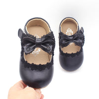 In the autumn of new Korean all-match cute baby baby girls Bow Shoes soft bottom shoes shoes